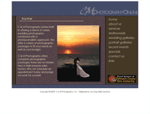 Tablet Screenshot of cmphotographyonline.com